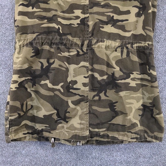 Ashley by 26 International Women's Zip Up Utility Vest Camo Small Multi Pockets - Picture 7 of 12